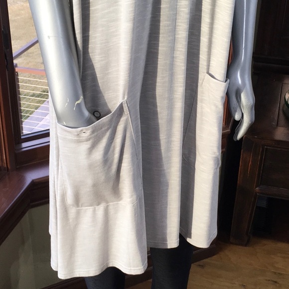 Lightweight Upscale Tee Shirt Dress - Picture 4 of 10